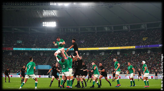 New Zealand v Ireland QF2 Lineout RWC2019